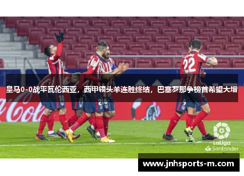 皇马0-0战平瓦伦西亚，西甲领头羊连胜终结，巴塞罗那争榜首希望大增